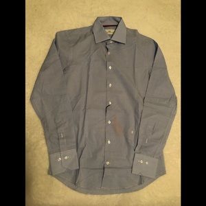 Carolina Herrera Long Shirt, Size 14’1/2 Brand New